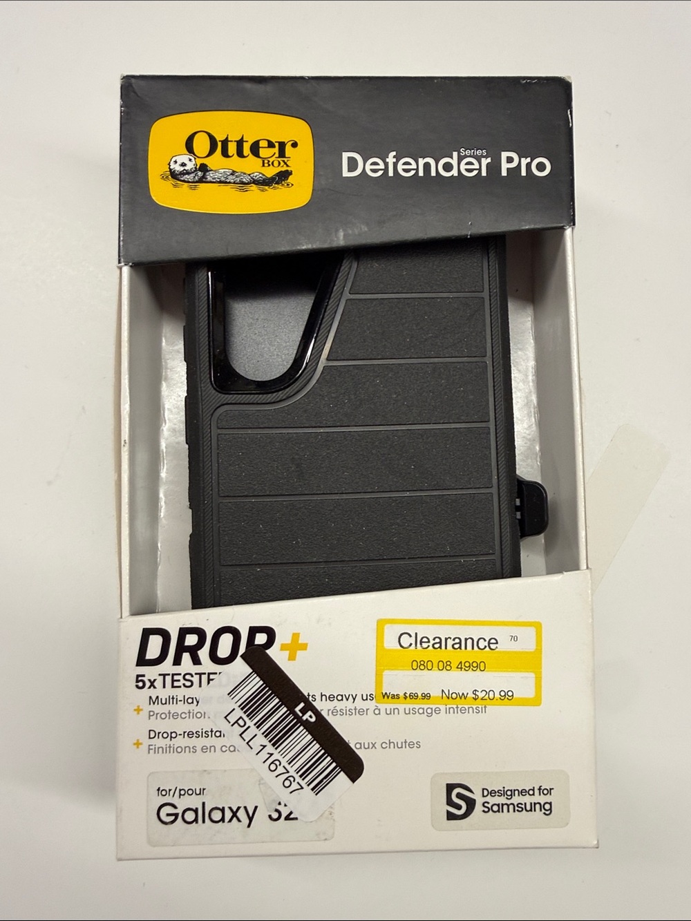 NEW OtterBox Defender Pro Case for Samsung Galaxy S24 - Black